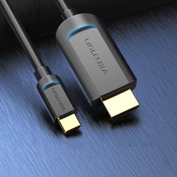 Cgr Type To Hdmi Cable Audio / Video Synchronization Black 1M Cables & Adapters