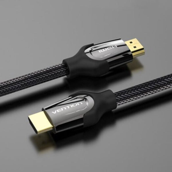 Vaa B05 Weaving Hdmi Cable Zinc Alloy 18Gbps Black 0.75M