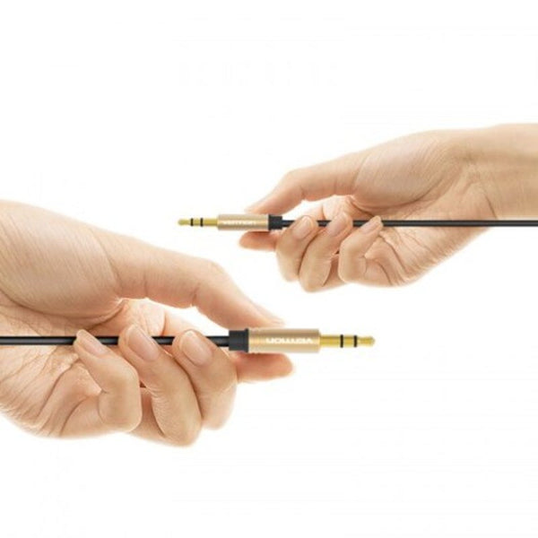 Cables & Adapters Vab A09 3.5Mm Male To 2.5Mm Audio Cable Black 0.5M