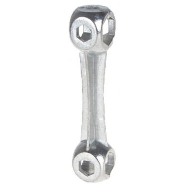 Versatile Hexagon Wrench Repair Kit Silver