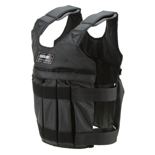 Loading Weight Vest Boxing Training Workout Fitness Gym Equipment Waistcoat Jacket Sand Without Counterweight Weighted Vests