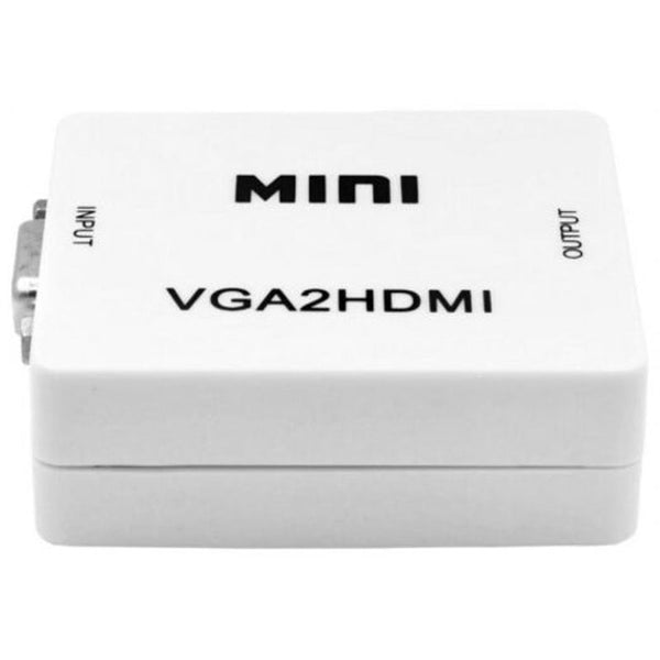Vga To Hdmi Converter White Monitor/Av Cables & Adapters