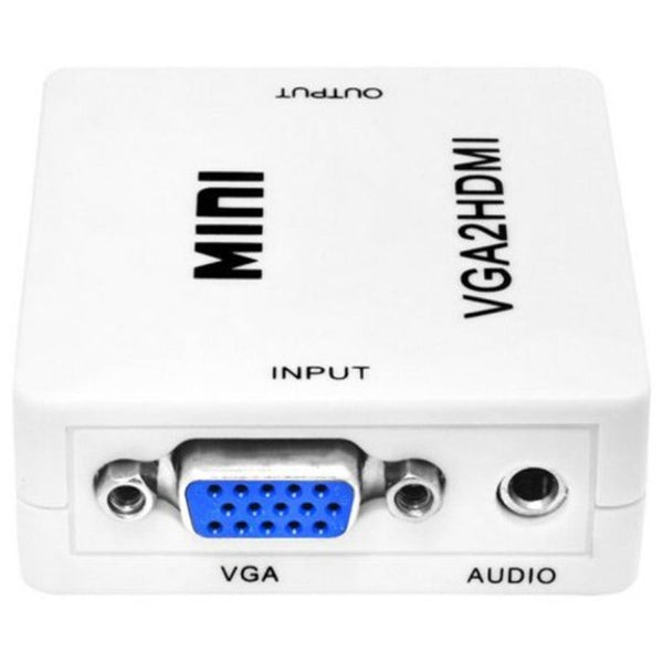 Vga To Hdmi Converter White Monitor/Av Cables & Adapters