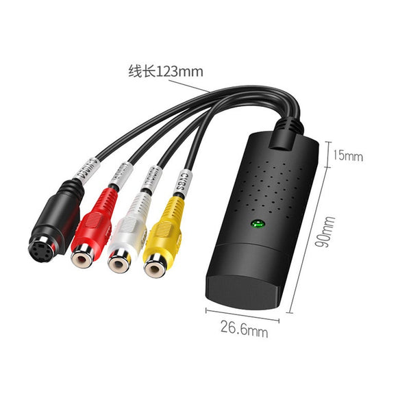Video Audio Vhs Vcr Usb Capture Card To Dvd Converter Adapter Video Capture & Tv Tuner Cards