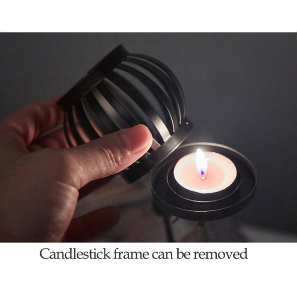 Metal Tealight Candle Holders Figurines Decor Gifts Candle Holders & Accessories