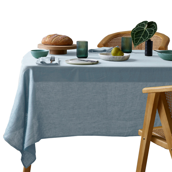 Design Homewares Marine French Linen Tablecloth Table Cloths