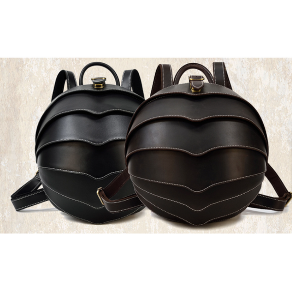 Genuine Leather Beetle Backpack Backpacks