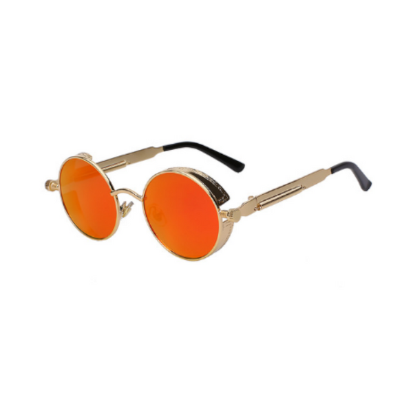 Round Metal Frame Sunglasses