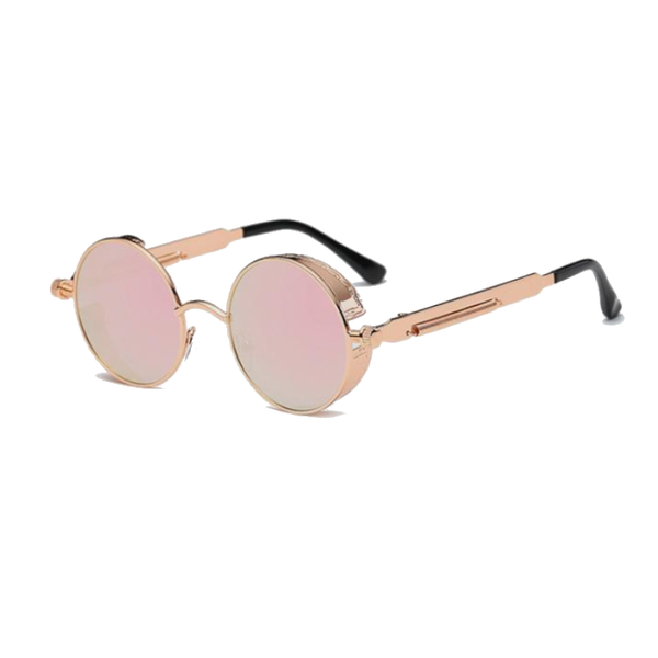 Round Metal Frame Sunglasses