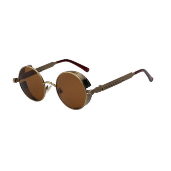Round Metal Frame Sunglasses