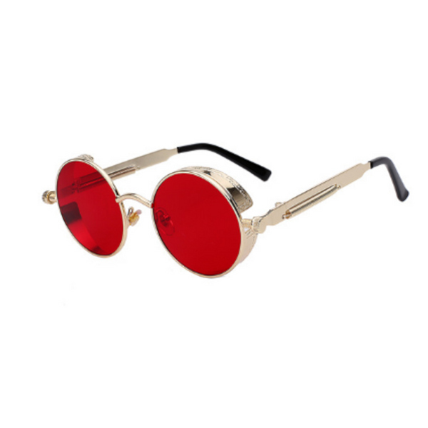 Round Metal Frame Sunglasses