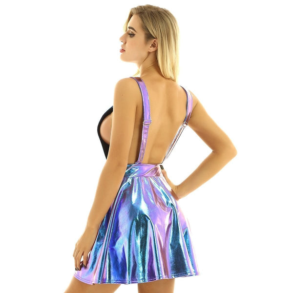 Vinyl Princess Jumpsuit Jumpsuits Rompers & Playsuits