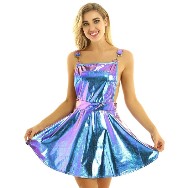 Vinyl Princess Jumpsuit Jumpsuits Rompers & Playsuits
