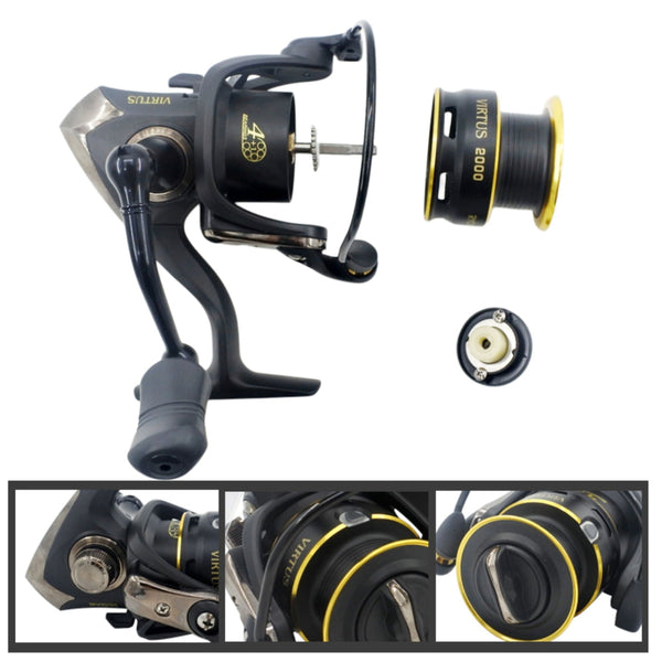 Ryobi Virtus 1000 5:1:1 Gear Ratio 4+1Bb Spinning Reel Reels