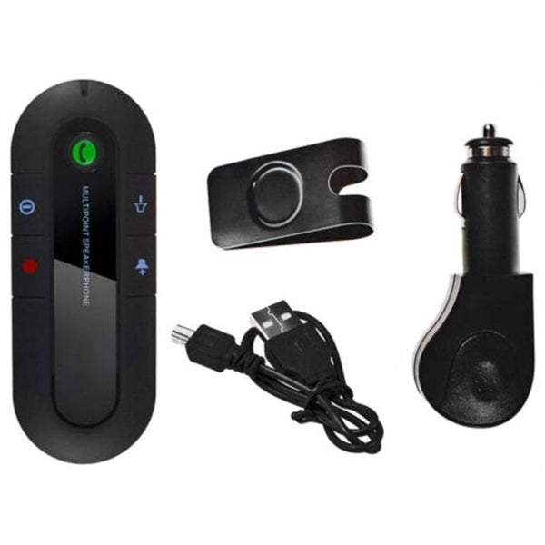 Visor Mount Bluetooth Black Car Speakerphones