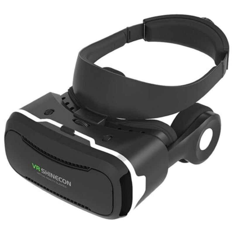 Vr Virtual Reality 3D Glasses Video Game Movie For Iphone X Jet Black Smartphone Vr Headsets