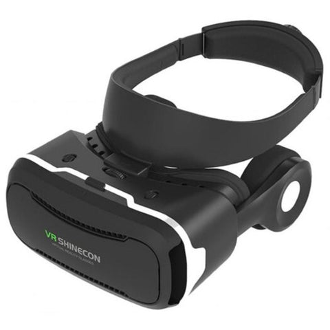 Vr Virtual Reality 3D Glasses Video Game Movie For Iphone X Jet Black Smartphone Vr Headsets