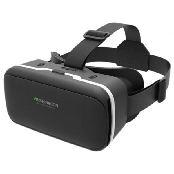 Vr Virtual Reality 3D Glasses Video Game Movie For Iphone X Jet Black Smartphone Vr Headsets
