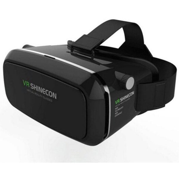 Vr Virtual Reality 3D Glasses Video Game Movie For Iphone X Jet Black Smartphone Vr Headsets