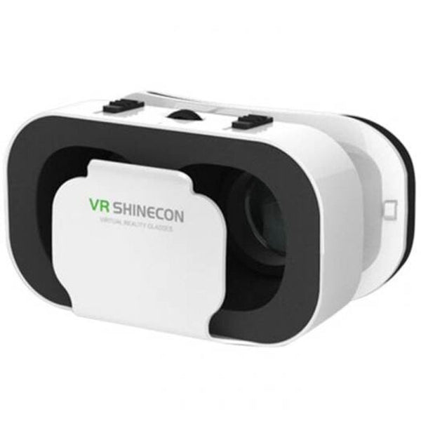 3D Headband Virtual Reality Glasses For Smartphone White