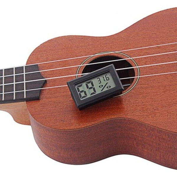 Vz51 Temperature Humidity Meter Hygrothermograph Black Thermometers