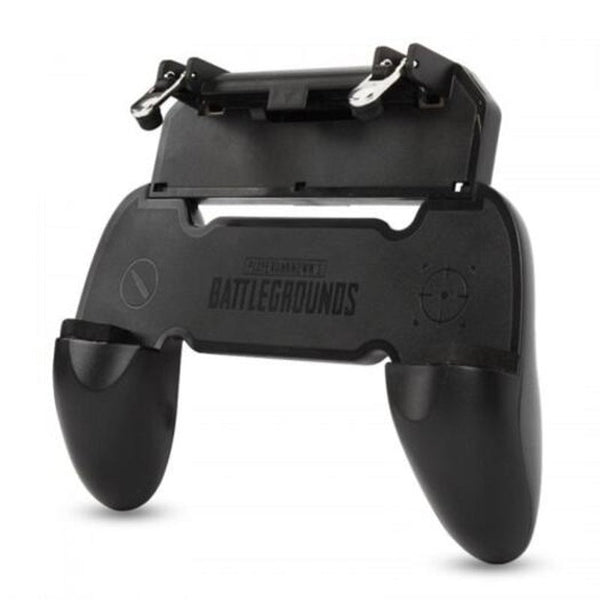 W10 Mobile Phone Game Controller Gamepad Joystick Fire Trigger For Pubg Black Controllers & Attachments