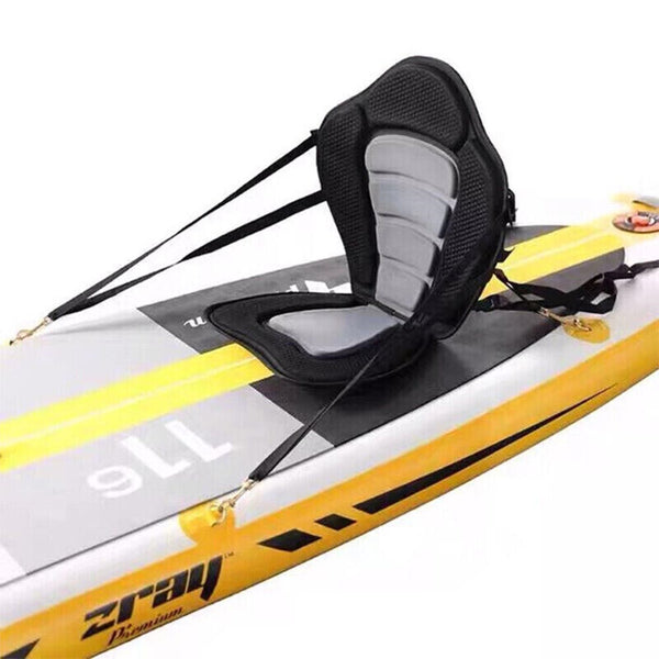 Kayak Back Support Seat Padded With Detachable Storage Bag Kayaks