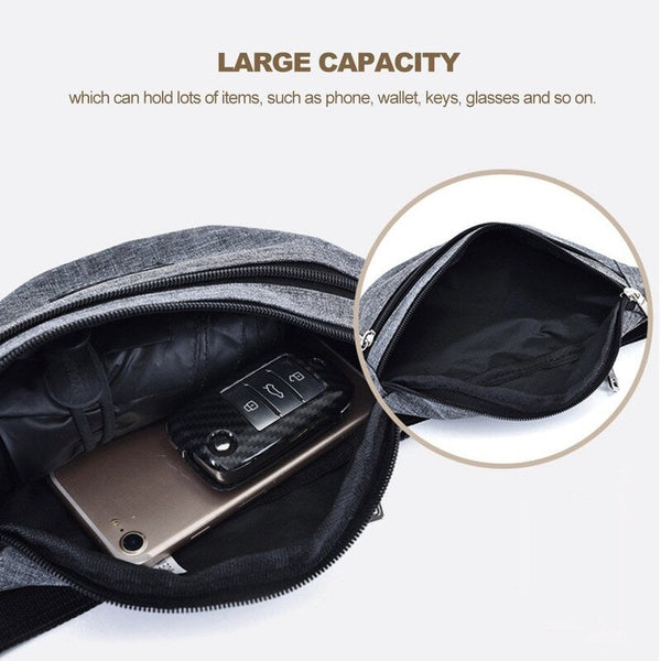 Waist Bag Black Waist Packs & Bags