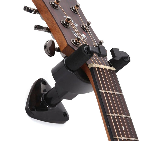 Wall Mount Guitar Hanger Universal Auto Hook Non Slip Holder Stand For Electric Acoustic Guitars Bass Ukulele String Instrument Guitar Accessories