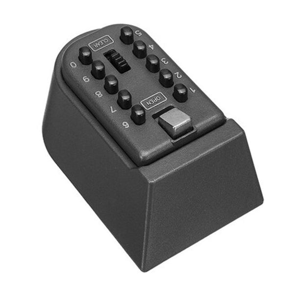 Wall Mounted Key Safe Password Lock Storage Box Black Key Safes Boxes & Hideaways