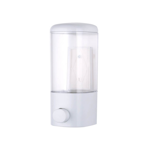 Wall Mounted Liquid Soap Dispenser Milk White Size Soap Dishes & Dispensers