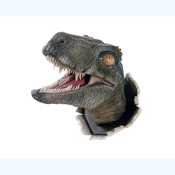 Wall Statue Emulsion Realistic Artificial Dinosaur Animal Ornament Sculptures & Figurines