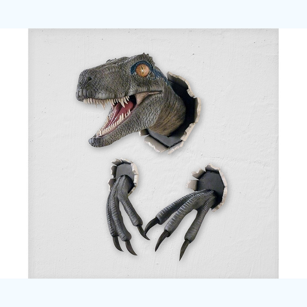 Wall Statue Portable Emulsion Realistic Artificial Dinosaur Animal Ornament Sculptures & Figurines