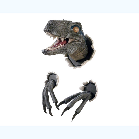Sculptures & Figurines Wall Statue Portable Emulsion Realistic Artificial Dinosaur Animal Ornament