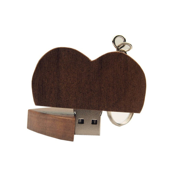 64Gb Love Heart Usb Flash Drive 2.0 Pendrive Memory Stick Usb Flash Drives