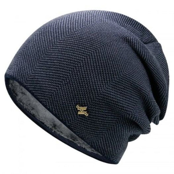 Warm And Cold Proof Thick Plus Velvet Skully Hat Multi Beanies