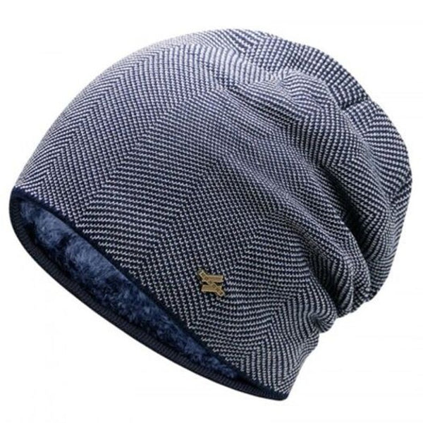 Warm And Cold Proof Thick Plus Velvet Skully Hat Multi Beanies