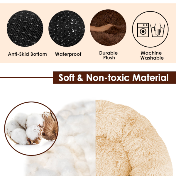 Warm Soft Plush Pet Bed For Dogs Or Cats Pet Beds