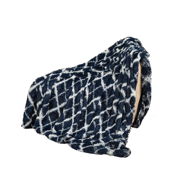 Warm Fluffy Faux Fur Plush Shaggy Throw Blanket Blankets
