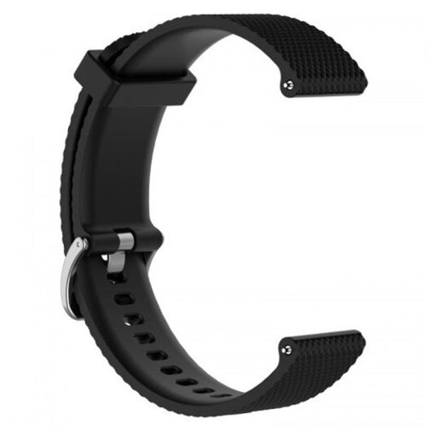 Watch Band Wrist Strap For Samsung Galaxy 46Mm / Gear S3 Classic Frontier Black
