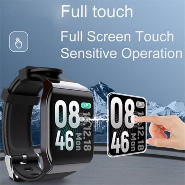 Watch Smart Waterproof Smartwatch Man Women Watches Men Connected Clock Black Smart Watches