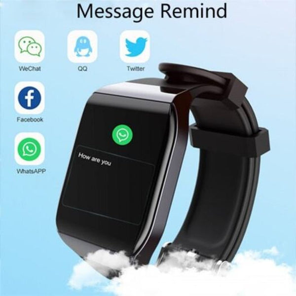 Watch Smart Waterproof Smartwatch Man Women Watches Men Connected Clock Black Smart Watches