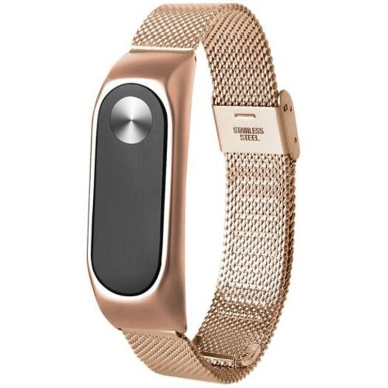 Watch Strap Protective Case For Xiaomi Mi Band 2 Rose Gold Watch Bands