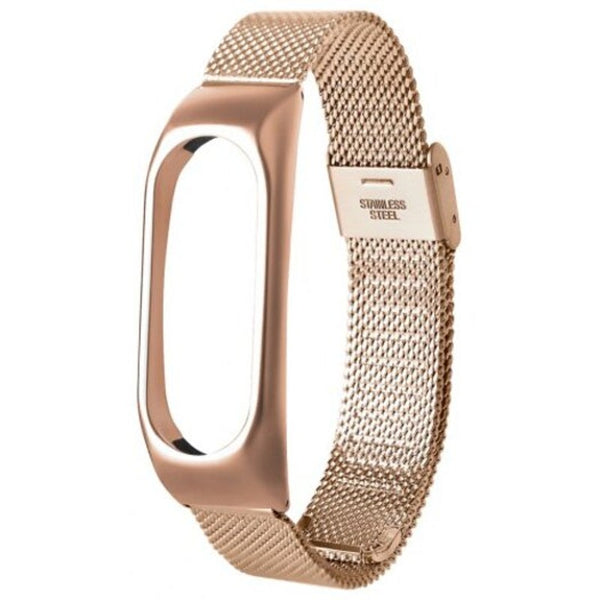 Watch Strap Protective Case For Xiaomi Mi Band 2 Rose Gold Watch Bands