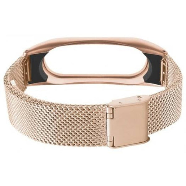 Watch Strap Protective Case For Xiaomi Mi Band 2 Rose Gold