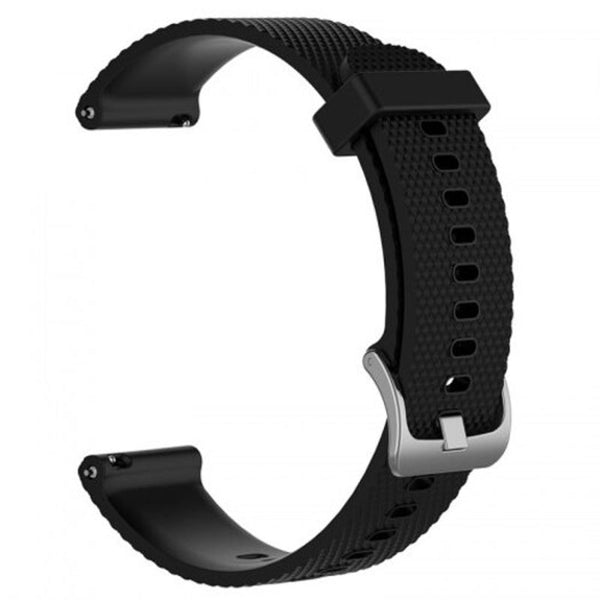 Watch Strap Watchband For Samsung Gear Sport / Garmin Vivoactive 3 Vivomove Hr Black Watch Bands