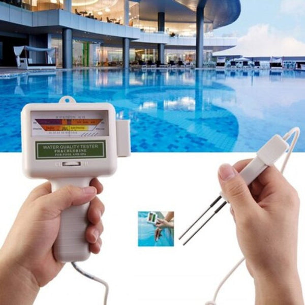 Water Quality Tester Ph / Chlorine Detector White