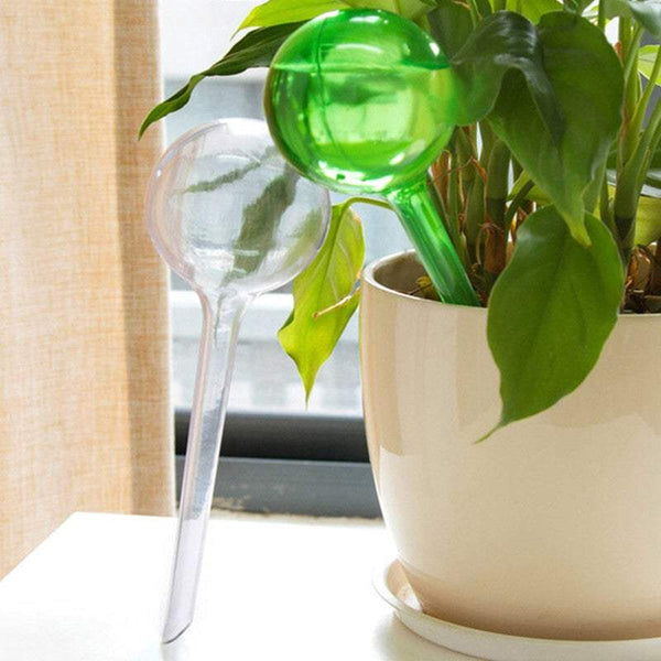 Garden Care Watering Releasing Globe 4Pcs Stakes Automatic Bulbs Self Watering Aids