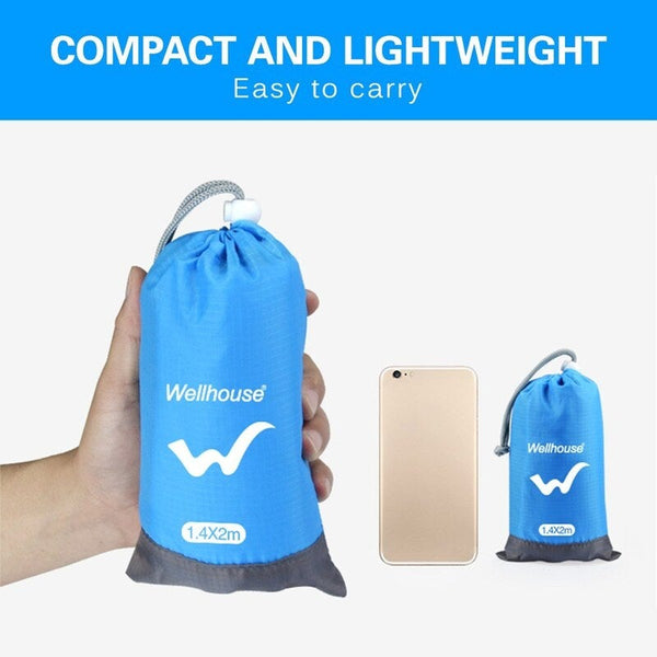 Waterproof Beach Blanket Orange Picnic Accessories