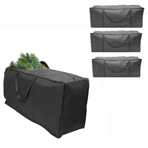 Storage Organisation Black Waterproof Christmas Tree Bag Home Storage Bags